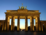 Das Brandenburger Tor in Berlin am Pariser Platz Das Brandenburger Tor in Berlin am Pariser Platz